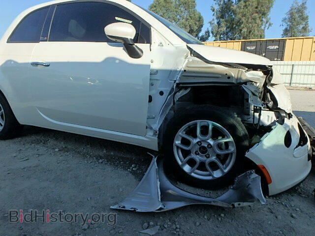 2012 FIAT 500 - VIN: 3C3CFFDR3CT229257 - Фото 9