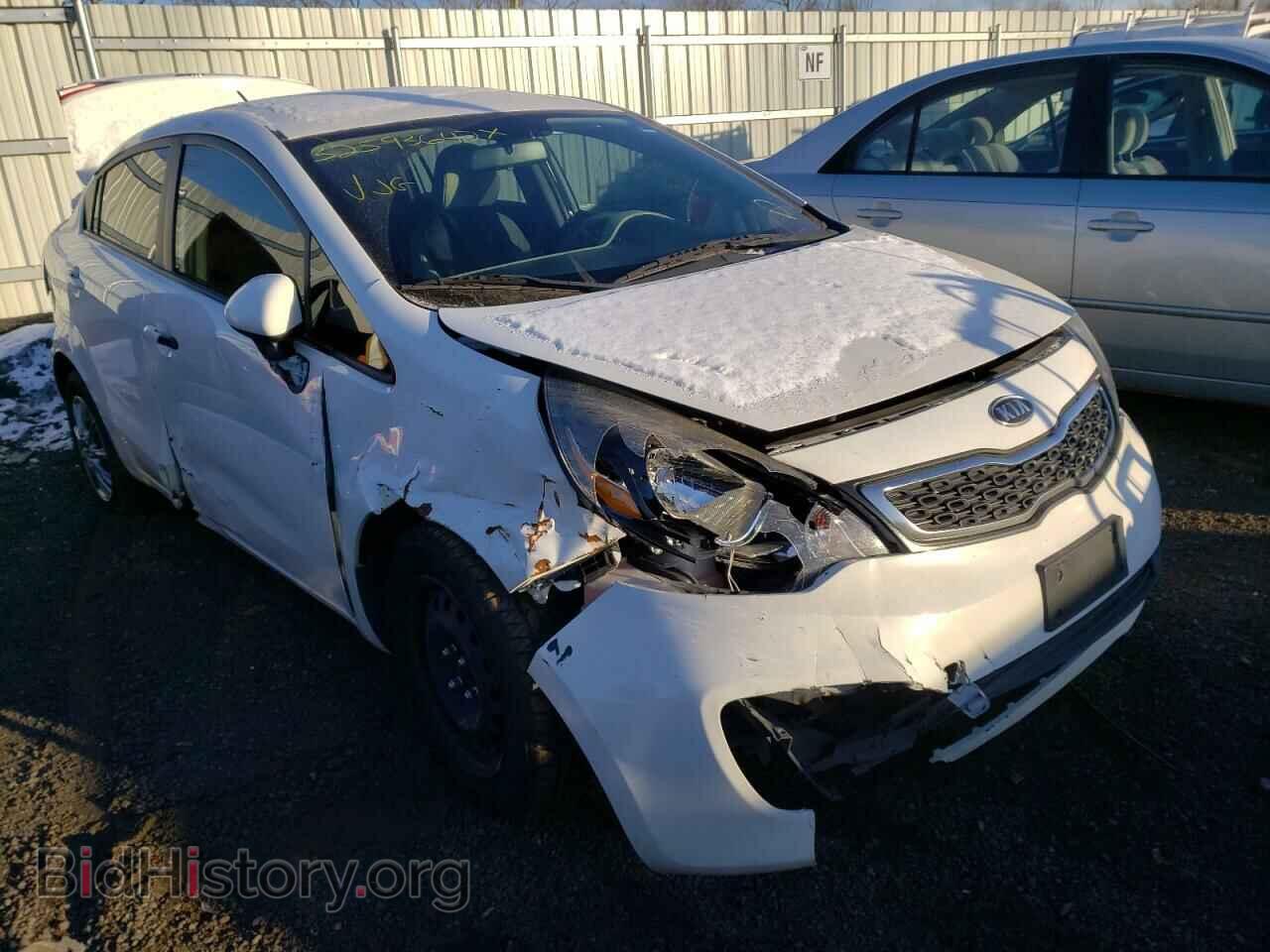 Фотография KNADN4A30D6114051 - KIA RIO 2013