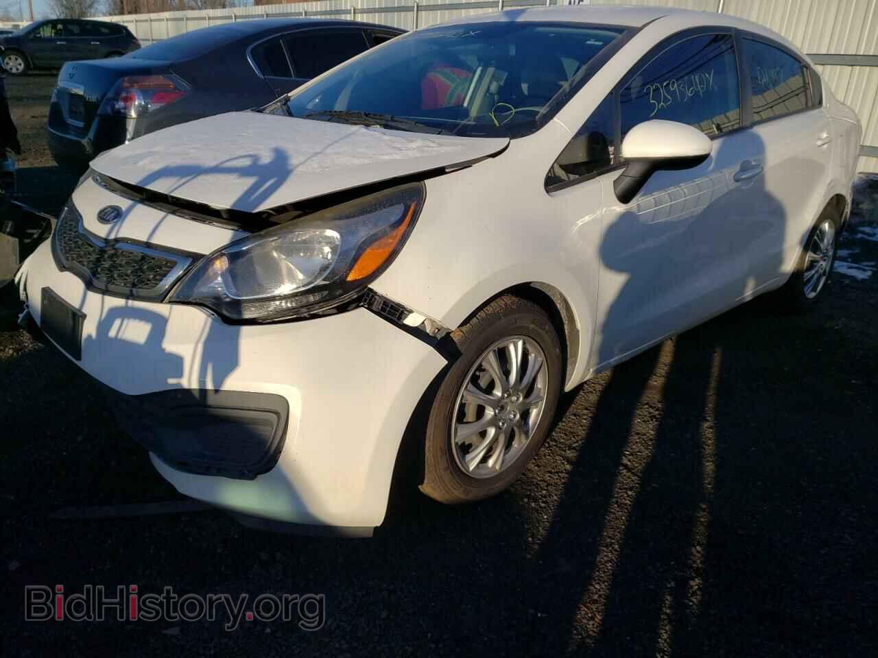 2013 KIA RIO - VIN: KNADN4A30D6114051 - Фото 2