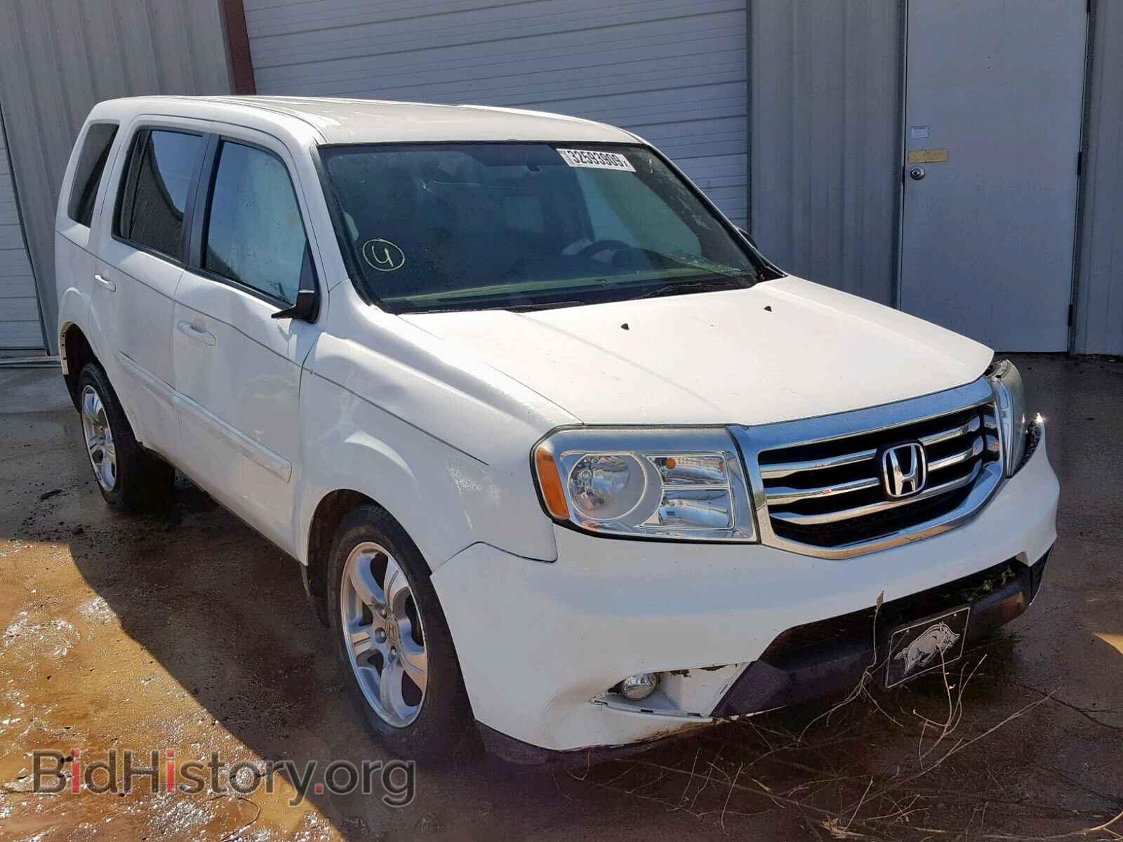 Фотография 5FNYF3H46DB016141 - HONDA PILOT EX 2013