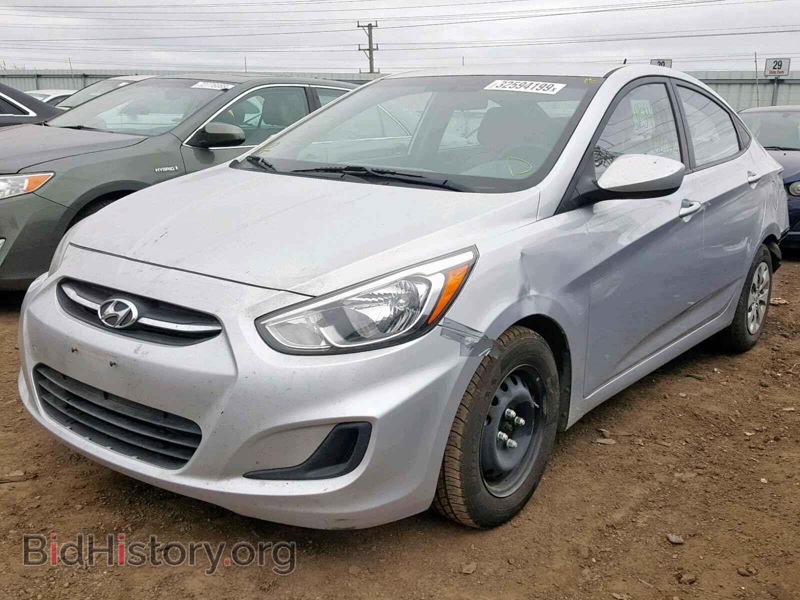 2016 HYUNDAI ACCENT - VIN: KMHCT4AE5GU956997 - Фото 2