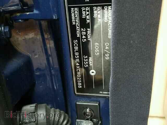 1999 BENTLEY ALL MODELS - VIN: SCBLB51E4XCX02588 - Photo 10