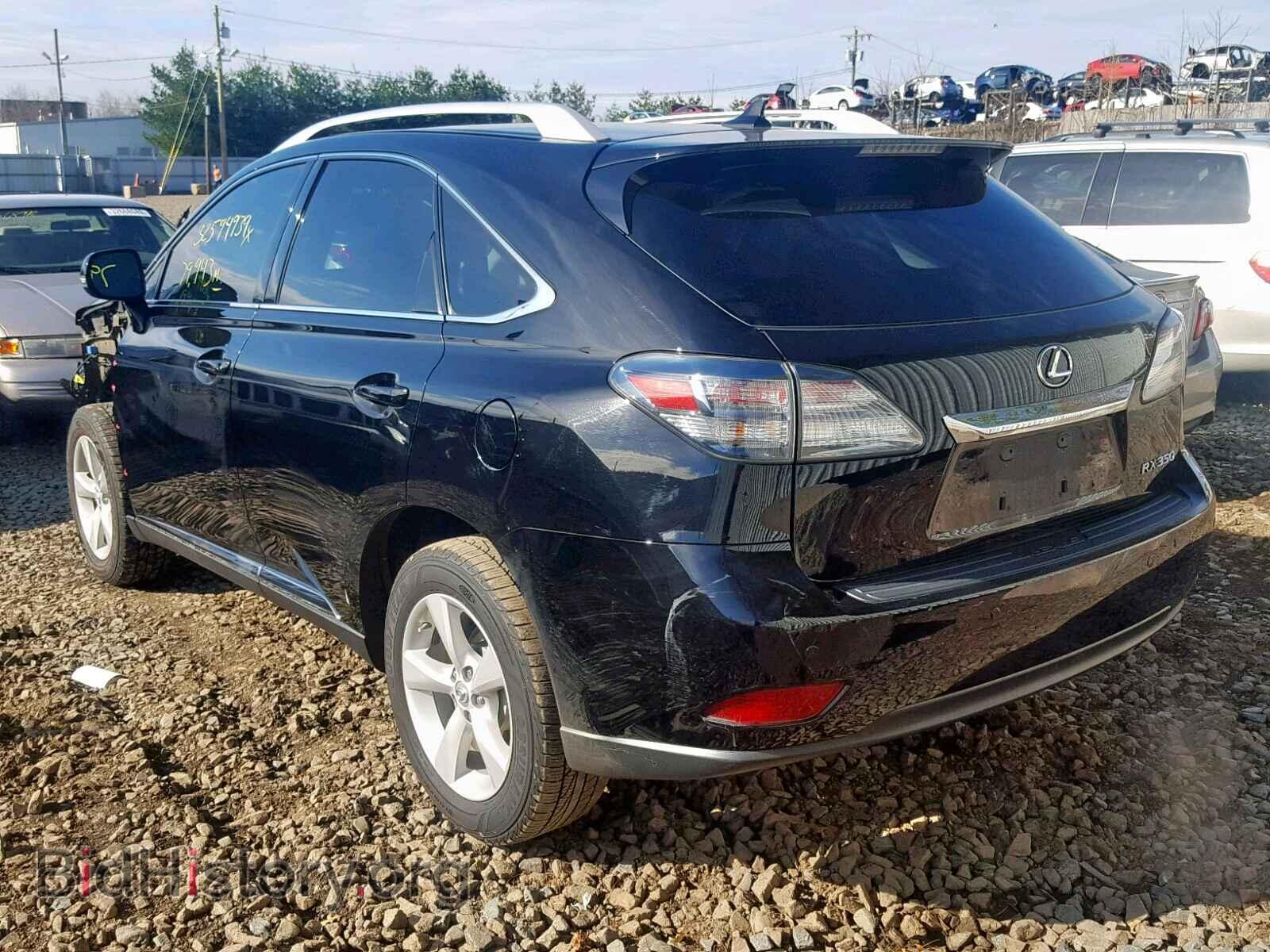 2012 LEXUS RX 350 - VIN: 2T2BK1BA2CC150311 - Фото 3