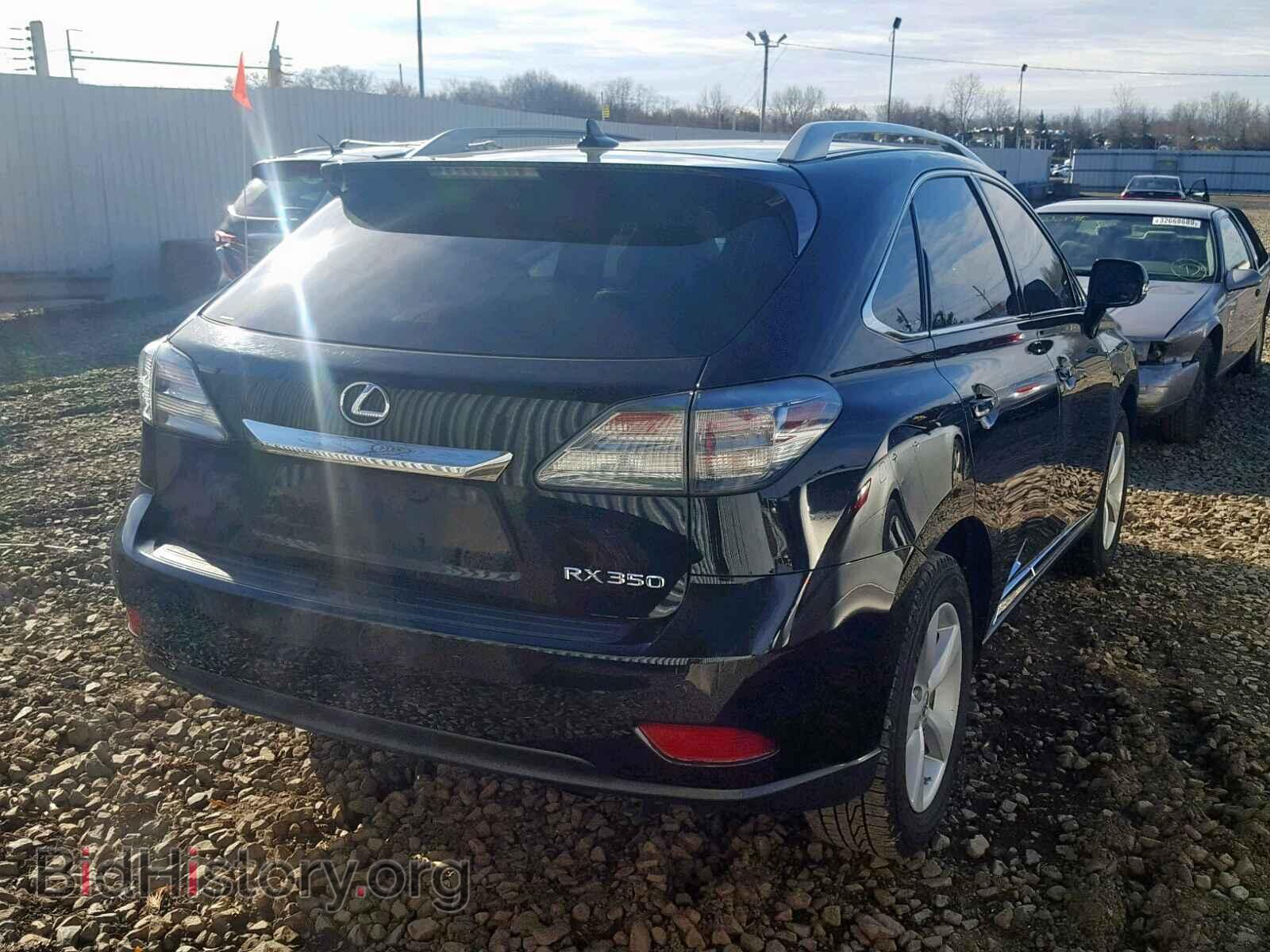 2012 LEXUS RX 350 - VIN: 2T2BK1BA2CC150311 - Фото 4
