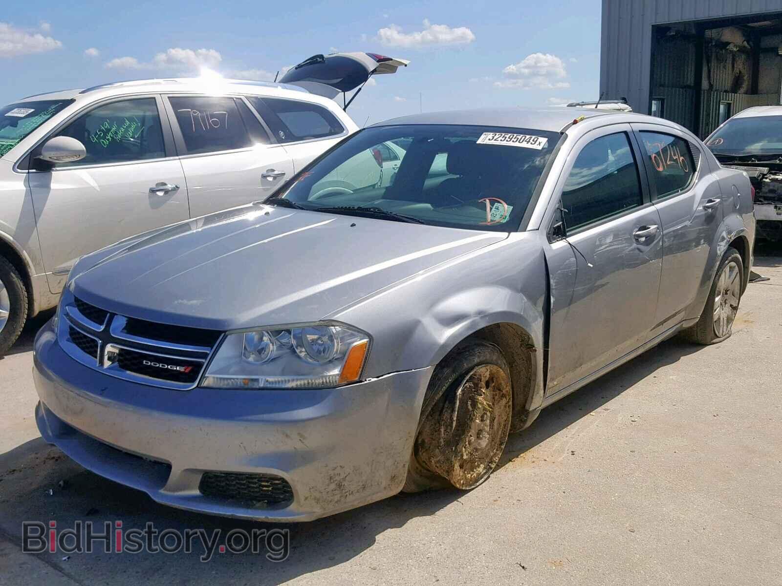 2014 DODGE AVENGER - VIN: 1C3CDZABXEN155076 - Photo 2