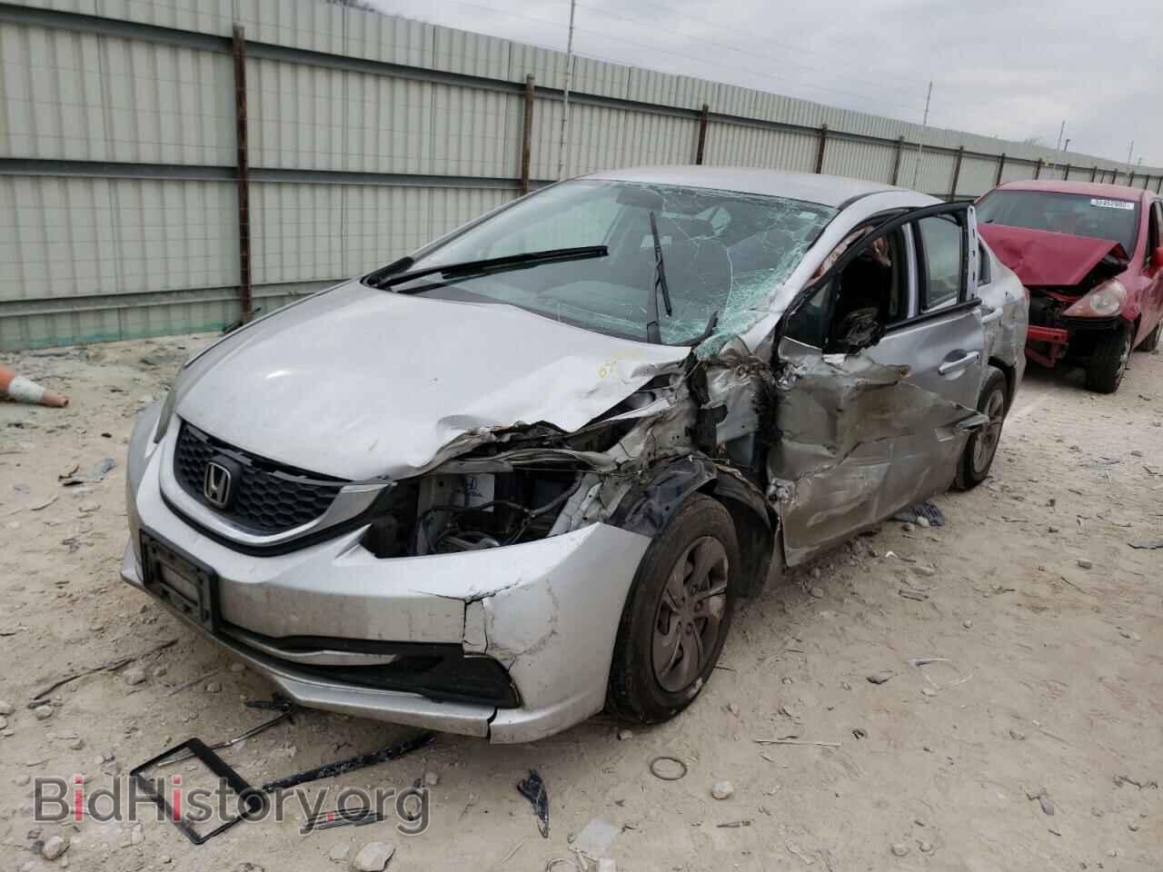 2014 HONDA CIVIC - VIN: 19XFB2F51EE080359 - Фото 2