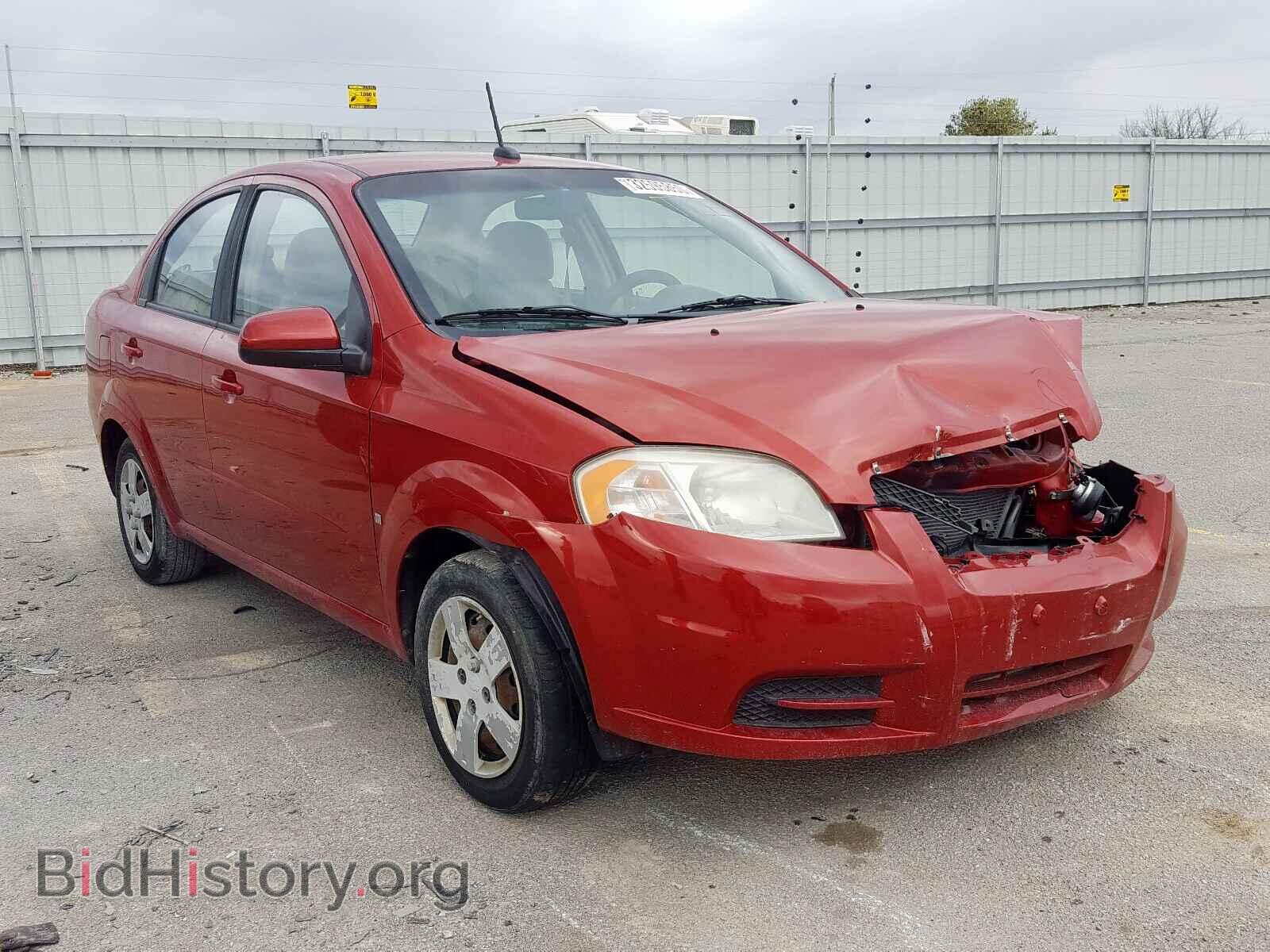 Photo KL1TD56E89B662595 - CHEVROLET AVEO 2009