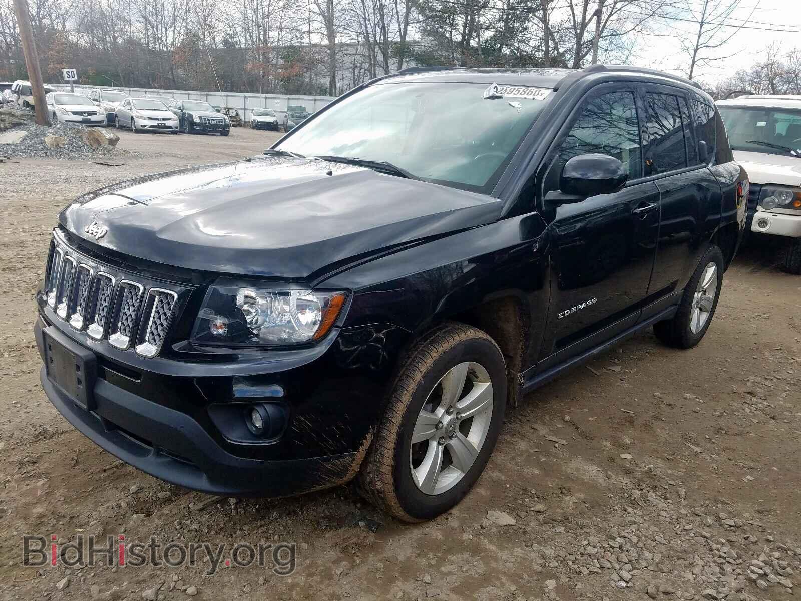 2016 JEEP COMPASS - VIN: 1C4NJDEB3GD780485 - Фото 2