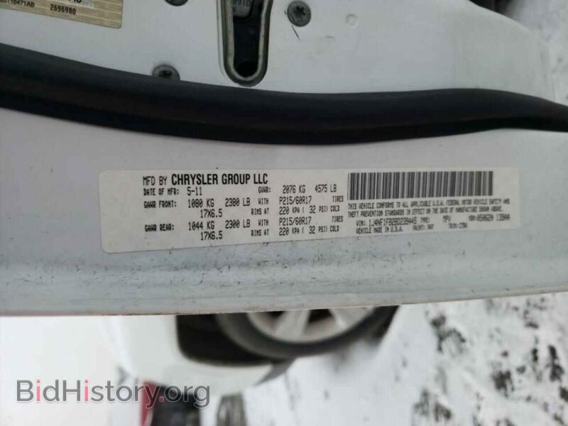2011 Jeep COMPASS (VIN 1J4NF1FB2BD239445) — photo 10 of 10