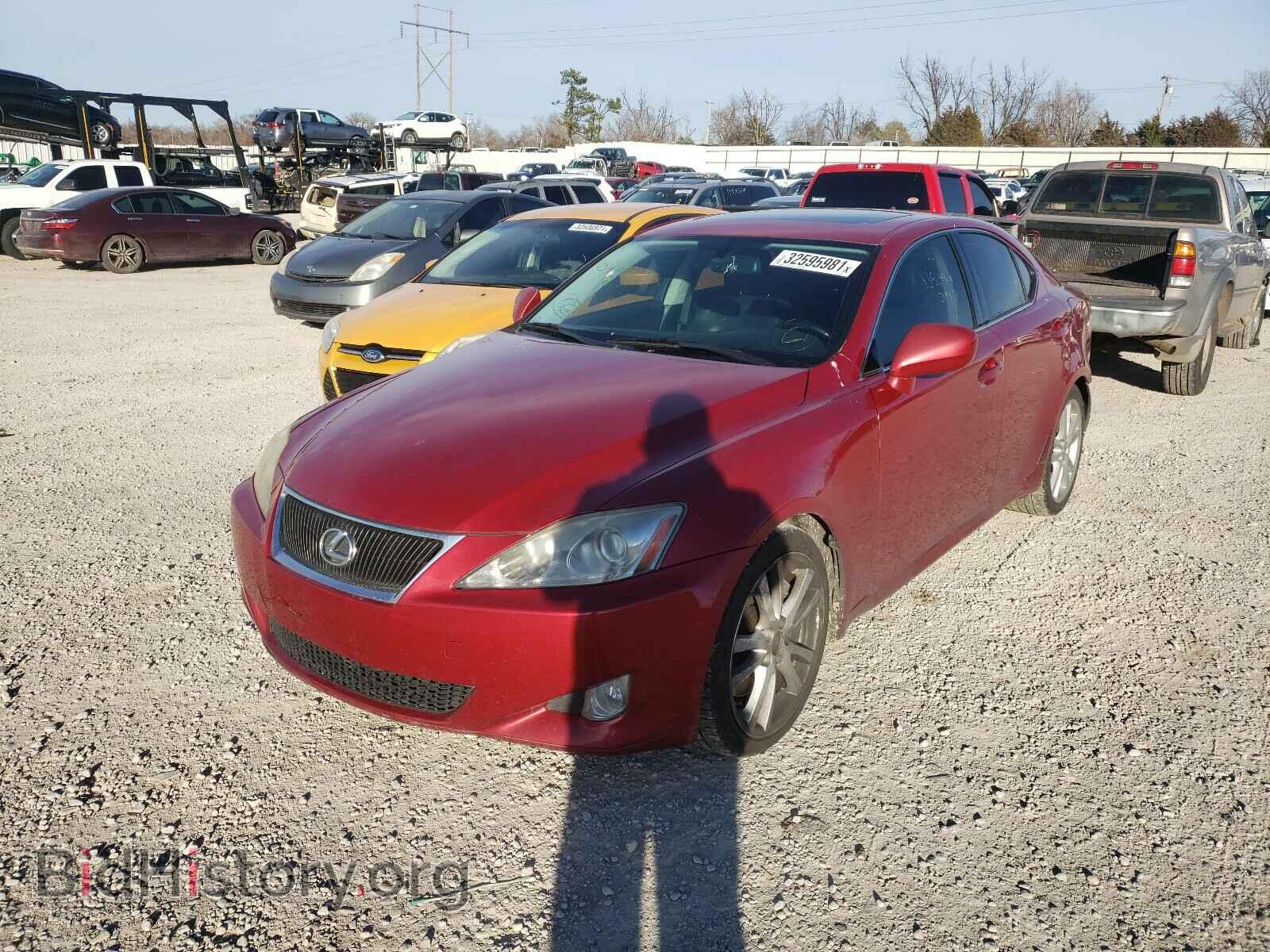 2007 LEXUS IS - VIN: JTHBE262672010575 - Фото 2