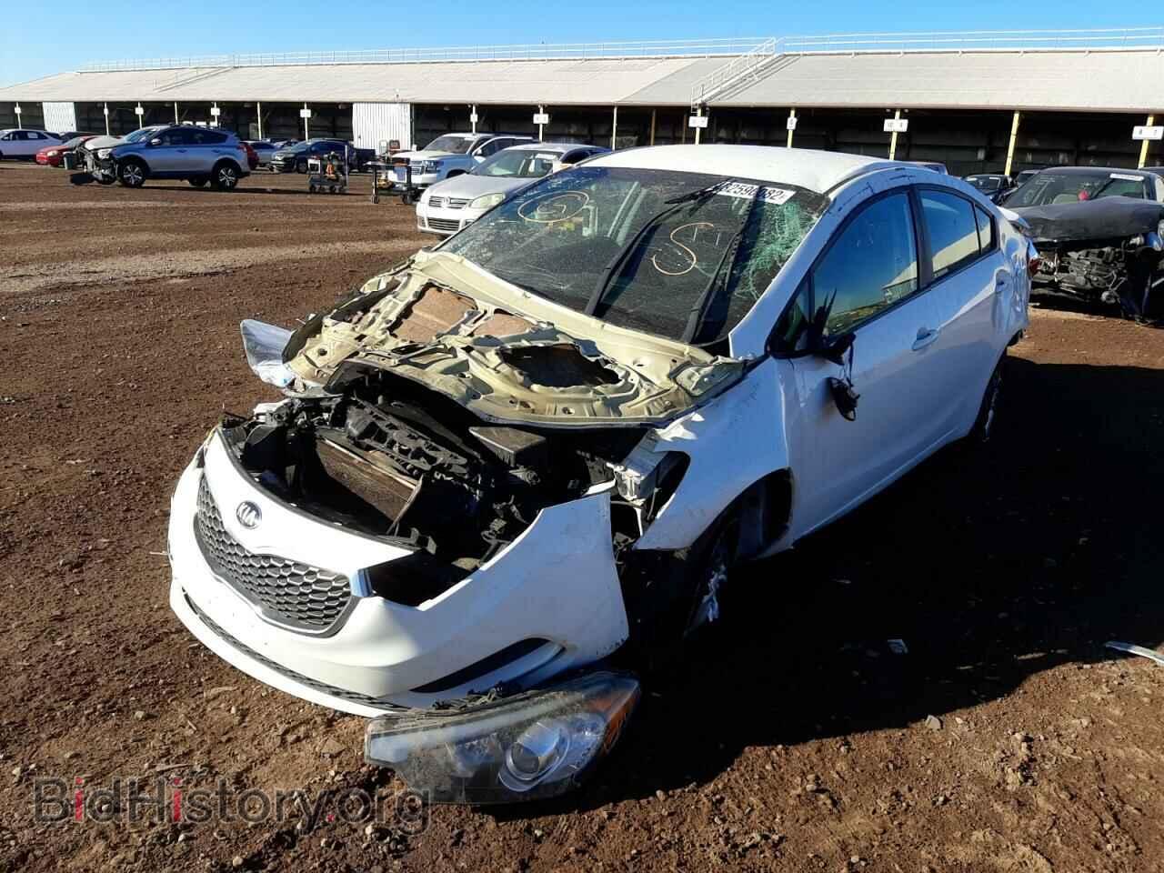 2016 KIA FORTE - VIN: KNAFK4A60G5611879 - Фото 2