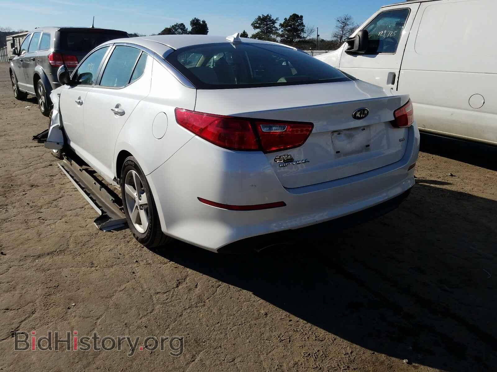 2015 KIA OPTIMA - VIN: KNAGM4A75F5639165 - Фото 3