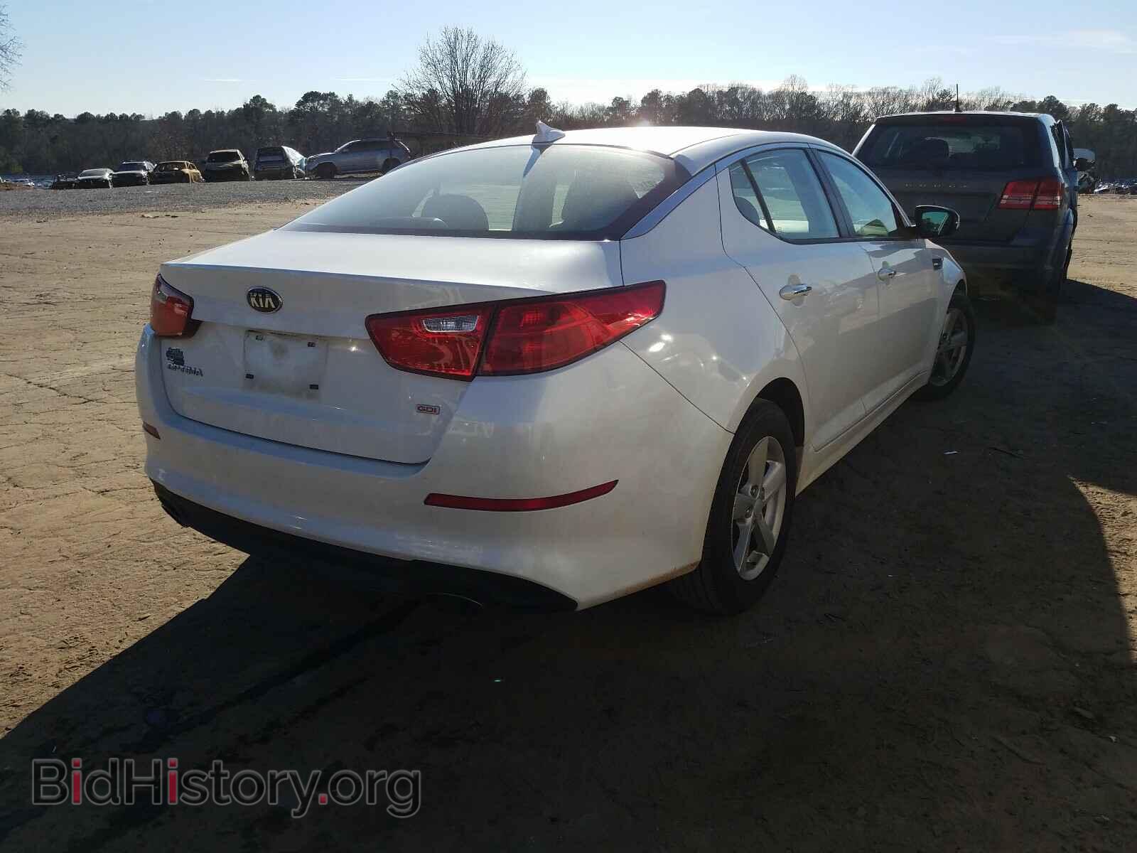 2015 KIA OPTIMA - VIN: KNAGM4A75F5639165 - Фото 4