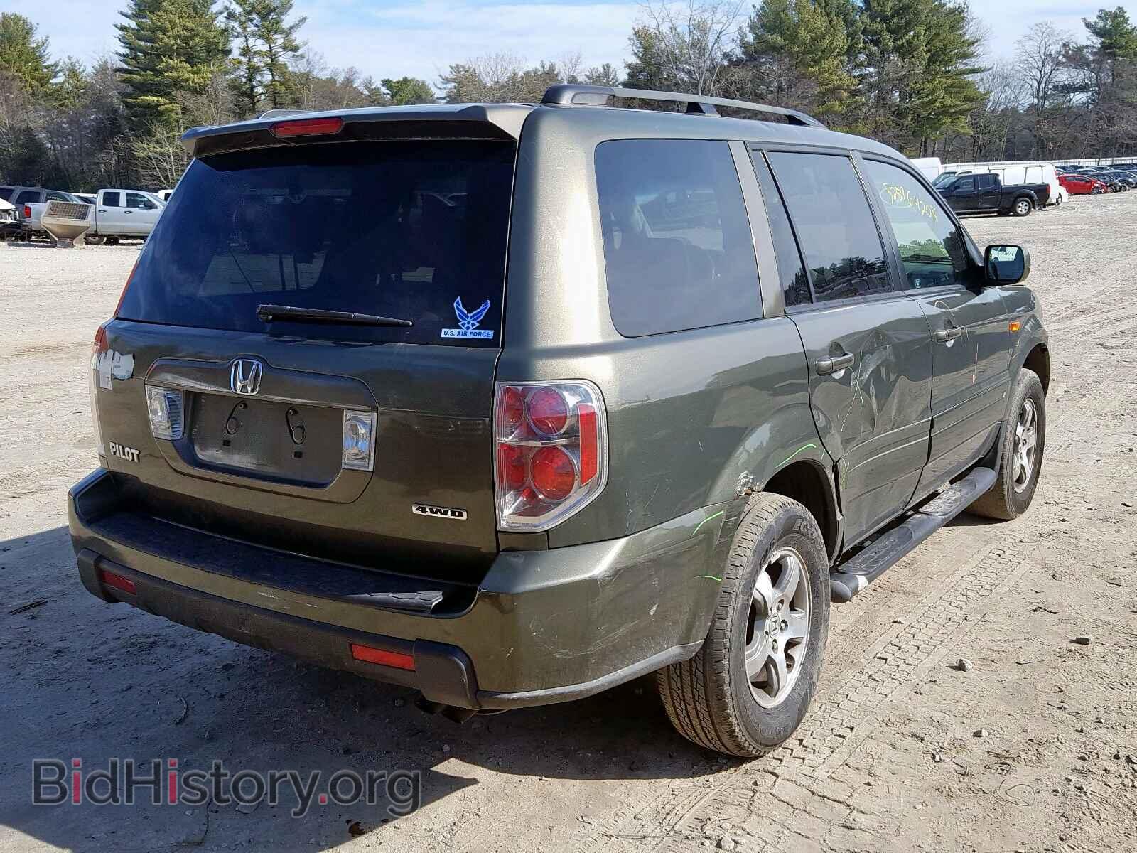 2006 HONDA PILOT - VIN: 2HKYF18426H525491 - Фото 4