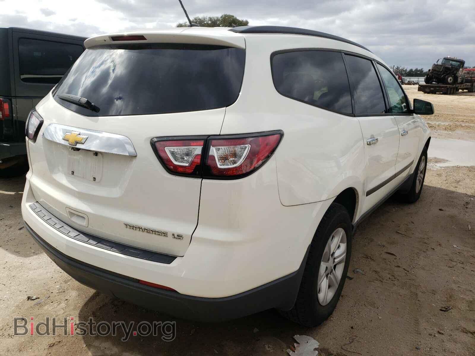 2014 CHEVROLET TRAVERSE - VIN: 1GNKRFED4EJ345733 - Фото 4