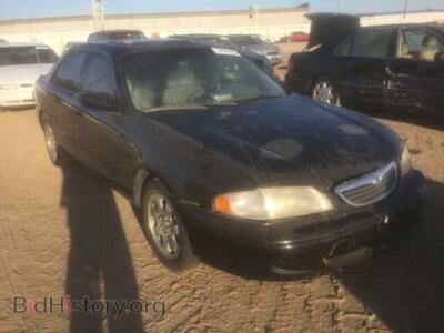 1999 Mazda 626 626 ES/LX, черный — VIN 1YVGF22D4X5850438, Copart