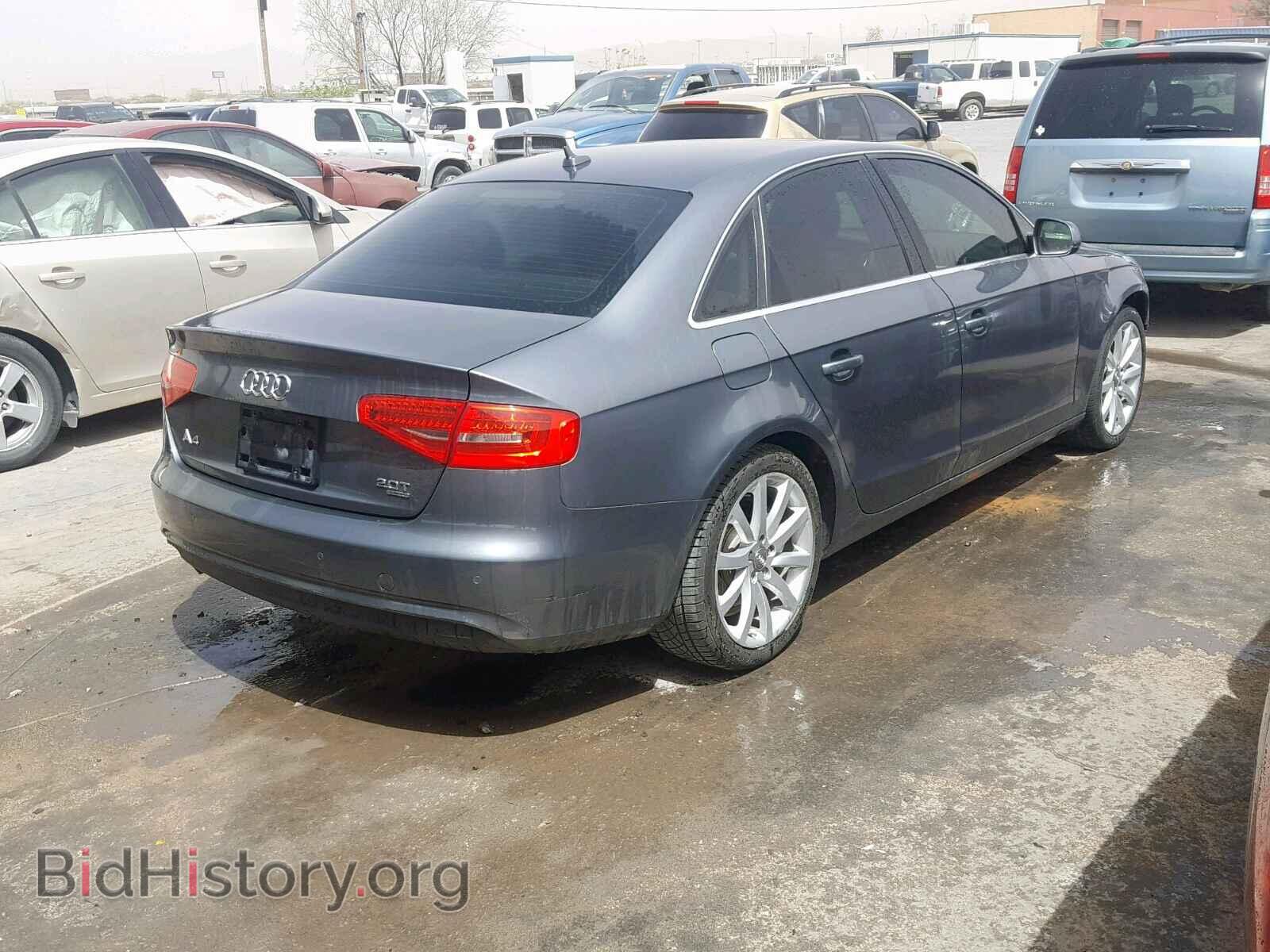2013 AUDI A4 - VIN: WAUFFAFL8DN005436 - Фото 4