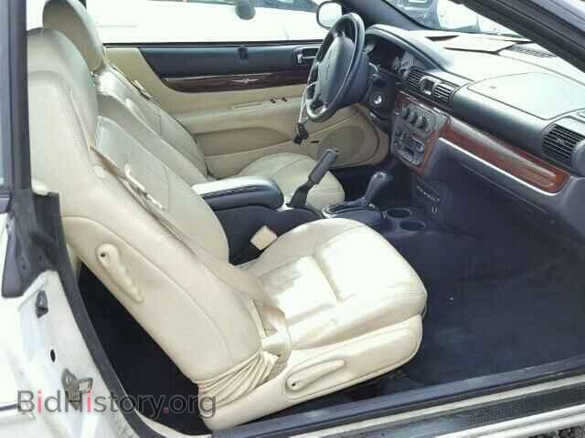 2001 CHRYSLER SEBRING - VIN: 1C3EL65U21N646774 - Фото 5
