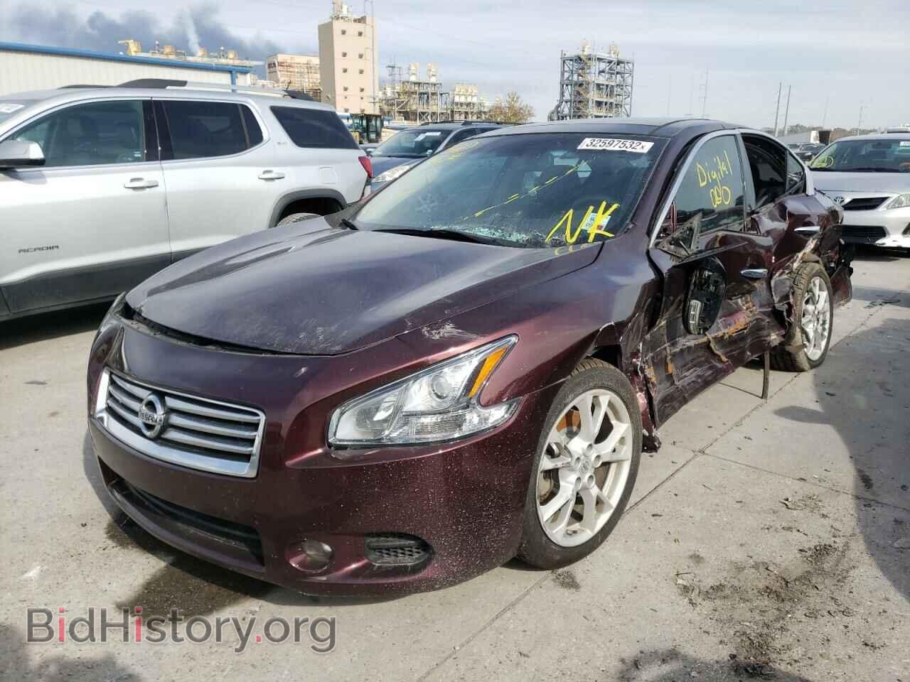 2014 NISSAN MAXIMA - VIN: 1N4AA5AP1EC455249 - Фото 2