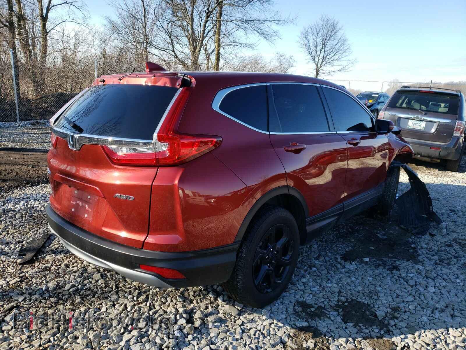 2017 HONDA CRV - VIN: 2HKRW2H55HH683085 - Фото 4