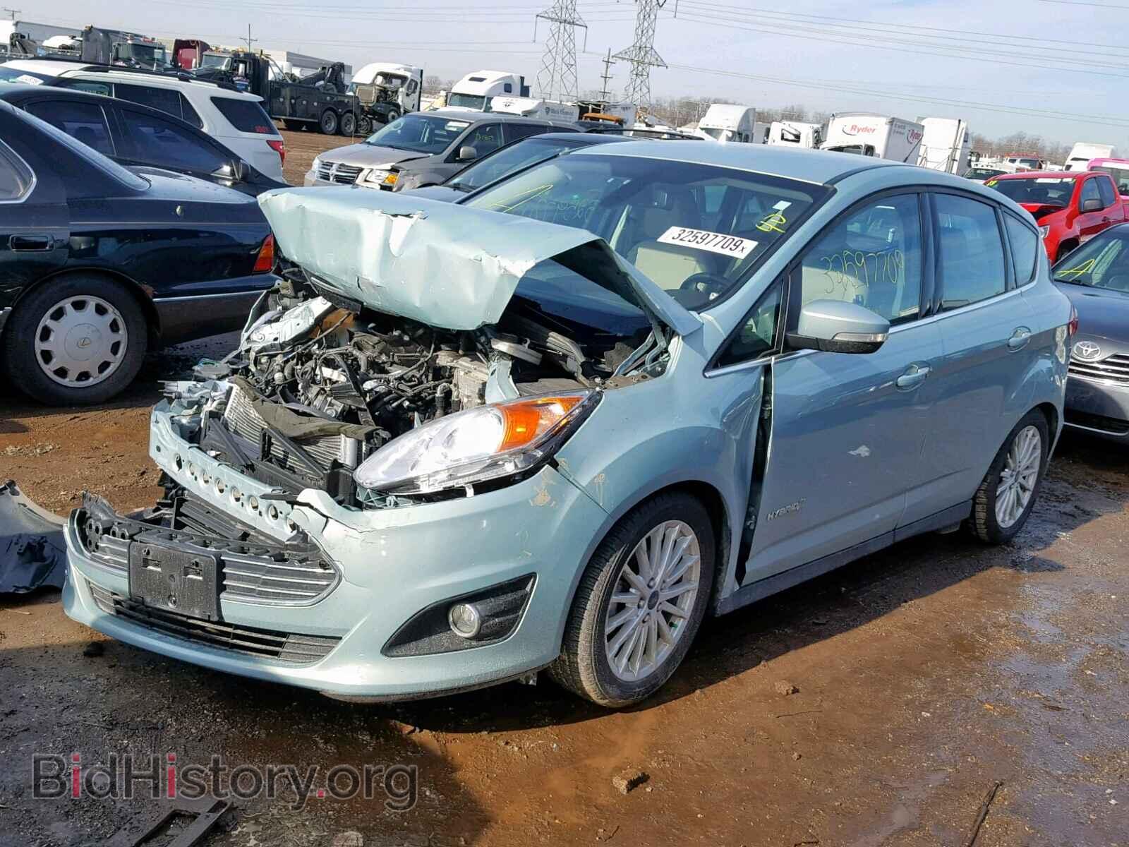 2014 FORD C-MAX SEL - VIN: 1FADP5BU6EL515011 - Фото 2