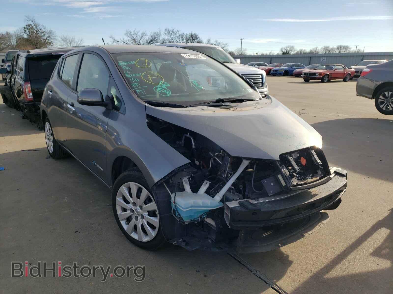 Photo 1N4AZ0CPXEC340724 - NISSAN LEAF 2014
