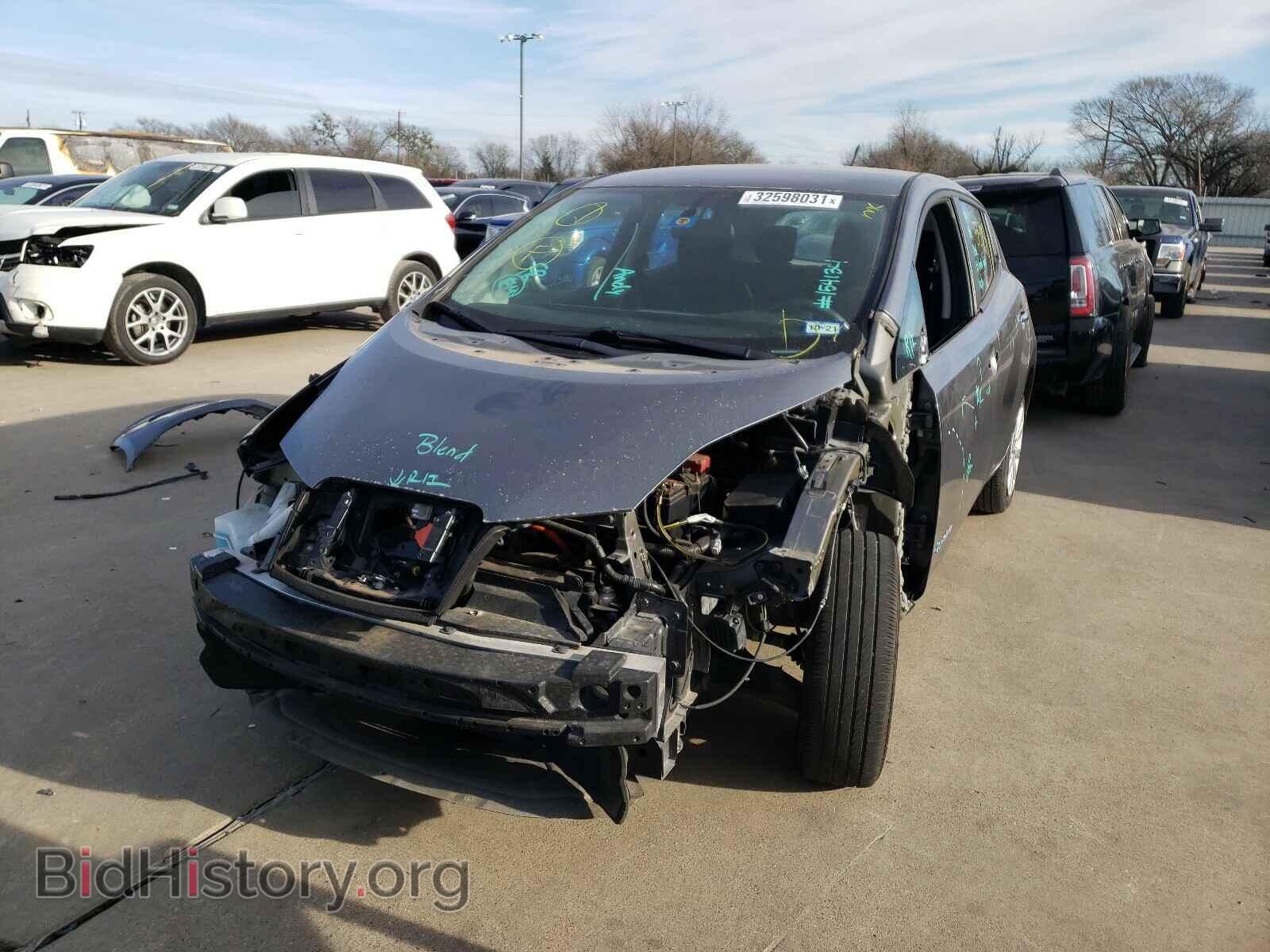 2014 NISSAN LEAF - VIN: 1N4AZ0CPXEC340724 - Фото 2