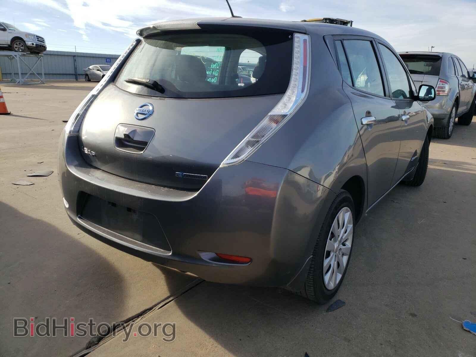 2014 NISSAN LEAF - VIN: 1N4AZ0CPXEC340724 - Фото 4