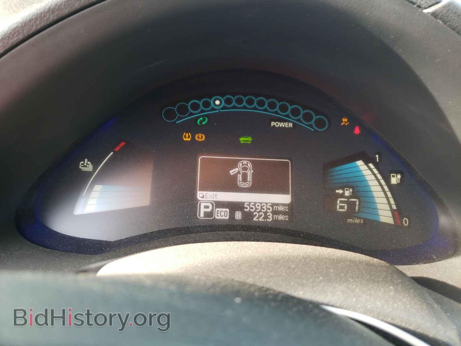 2014 NISSAN LEAF - VIN: 1N4AZ0CPXEC340724 - Фото 8