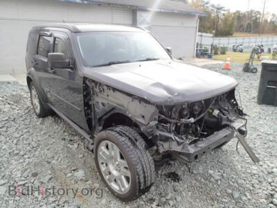 2011 Dodge NITRO Nitro Heat, темно-серый — VIN 1D4PT4GK5BW570647, Copart