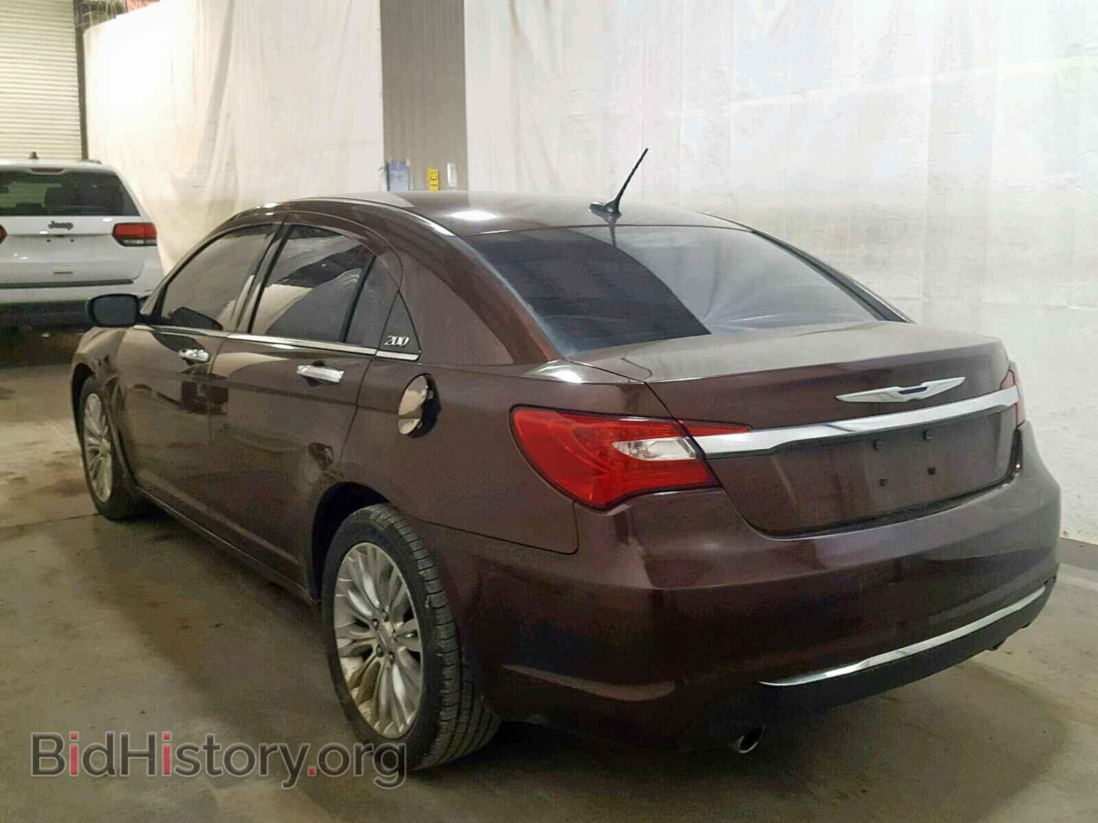 2012 CHRYSLER 200 - VIN: 1C3CCBCG3CN249252 - Фото 3