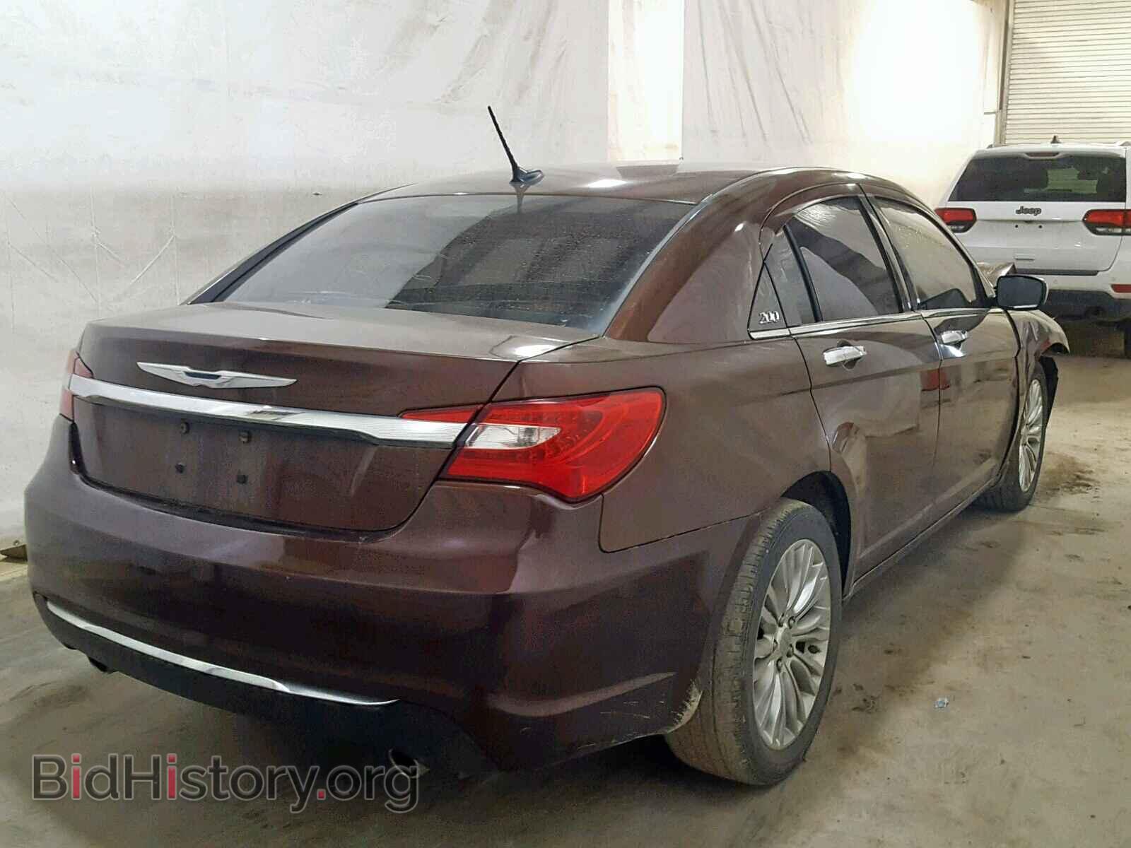 2012 CHRYSLER 200 - VIN: 1C3CCBCG3CN249252 - Фото 4