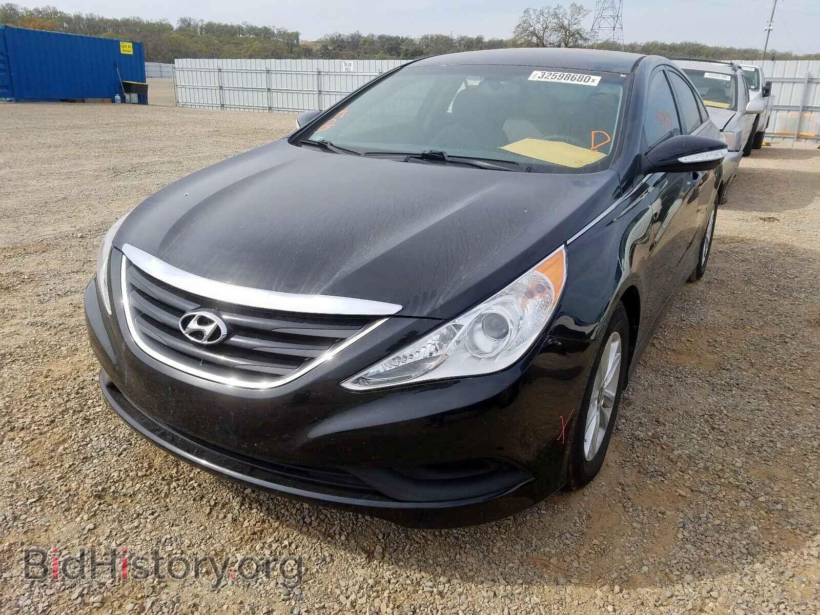 2014 HYUNDAI SONATA - VIN: 5NPEB4AC1EH940625 - Photo 2