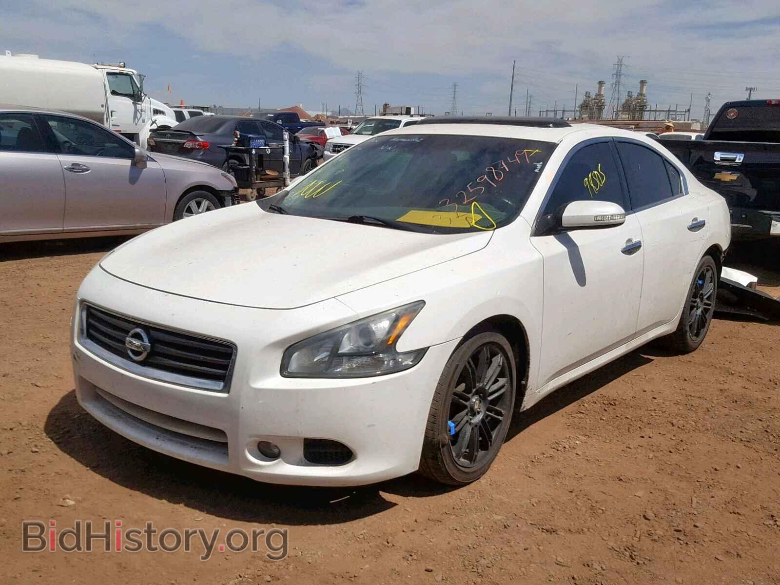 2012 NISSAN MAXIMA S - VIN: 1N4AA5AP2CC811141 - Фото 2