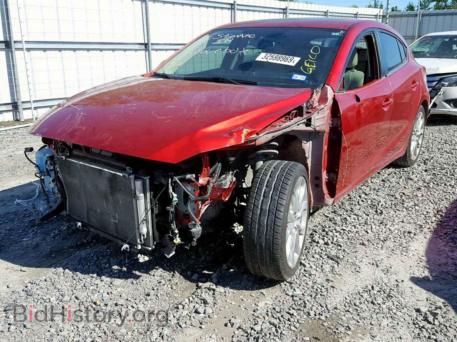 2014 MAZDA 3 - VIN: JM1BM1M37E1200740 - Фото 2