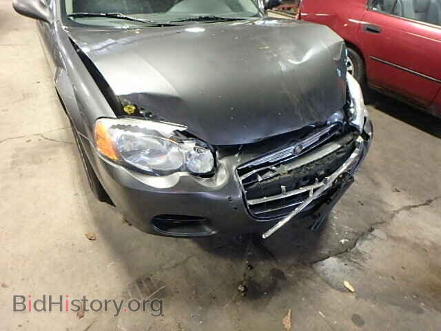 2004 CHRYSLER SEBRING - VIN: 1C3EL56R74N307307 - Фото 9