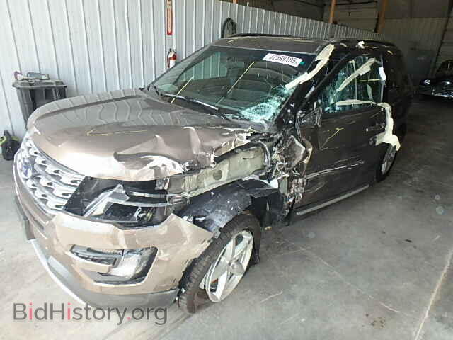 2016 FORD EXPLORER - VIN: 1FM5K8D86GGA36674 - Фото 2