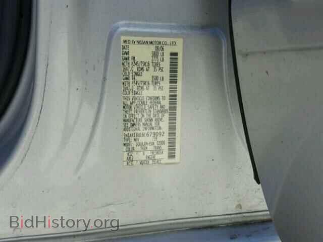 2006 NISSAN PATHFINDER - VIN: 5N1AR18U16C679092 - Фото 10