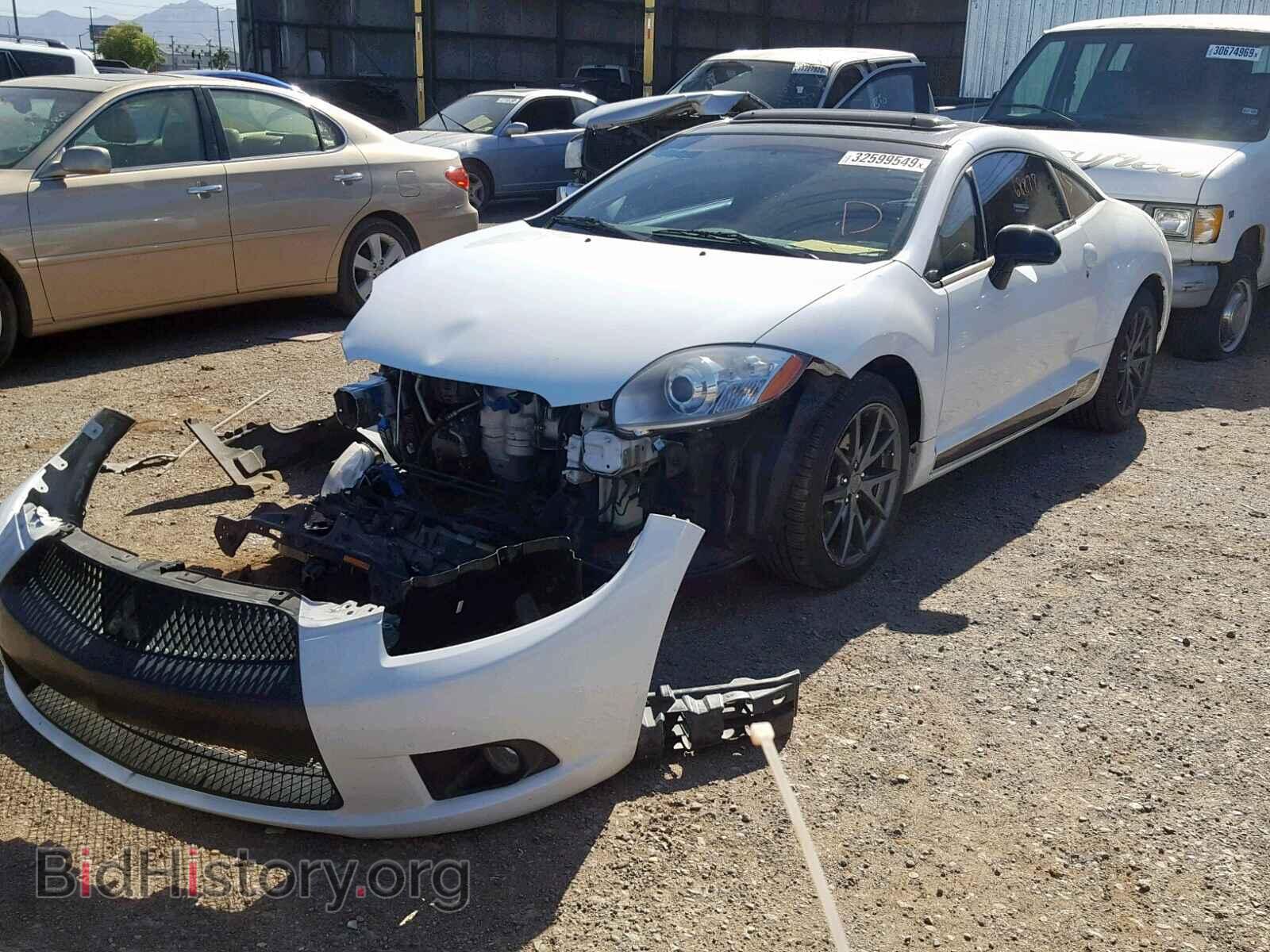 2012 MITSUBISHI ECLIPSE - VIN: 4A31K5DF0CE008565 - Photo 2