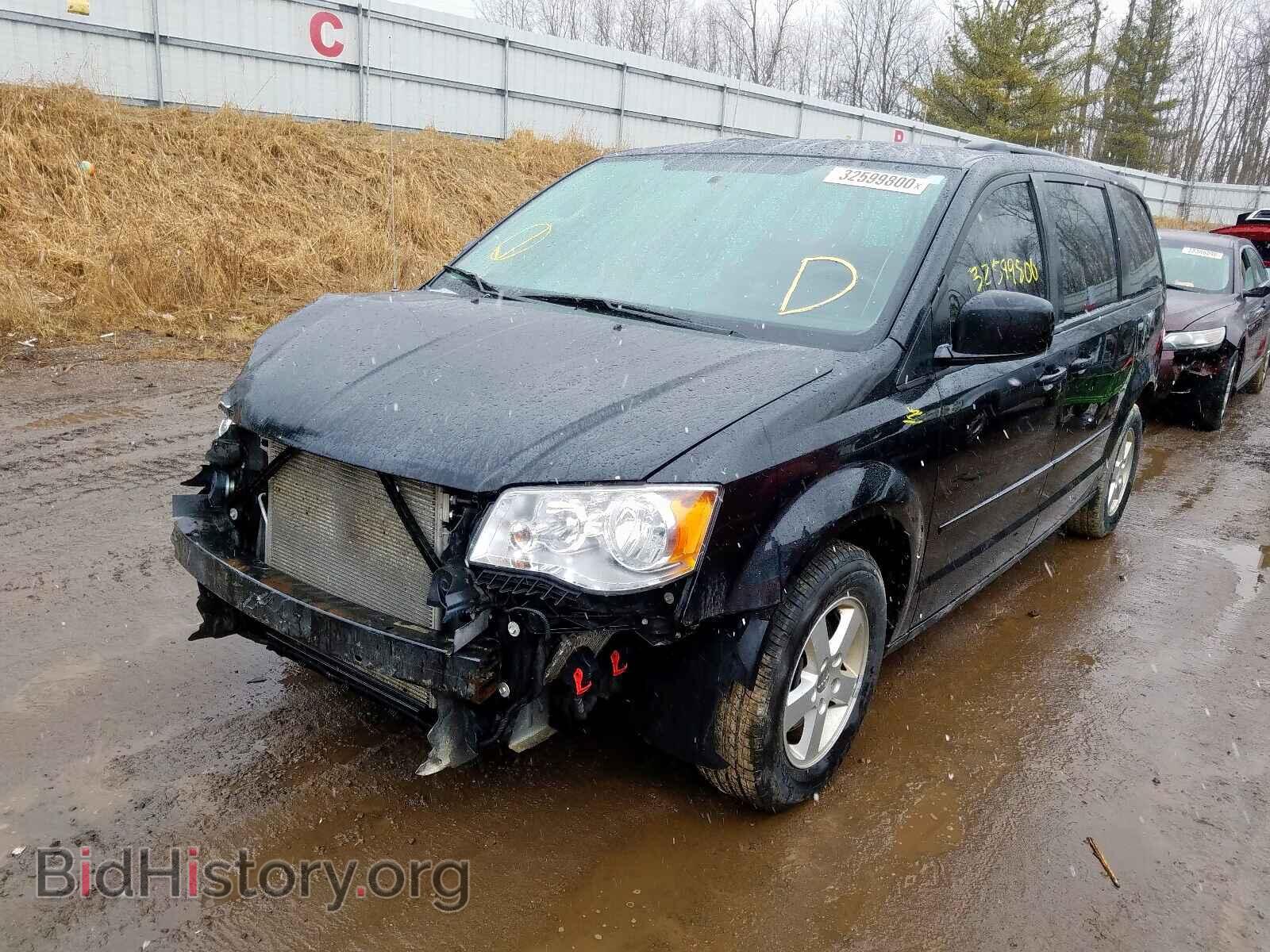 2013 DODGE CARAVAN - VIN: 2C4RDGCG9DR582852 - Фото 2