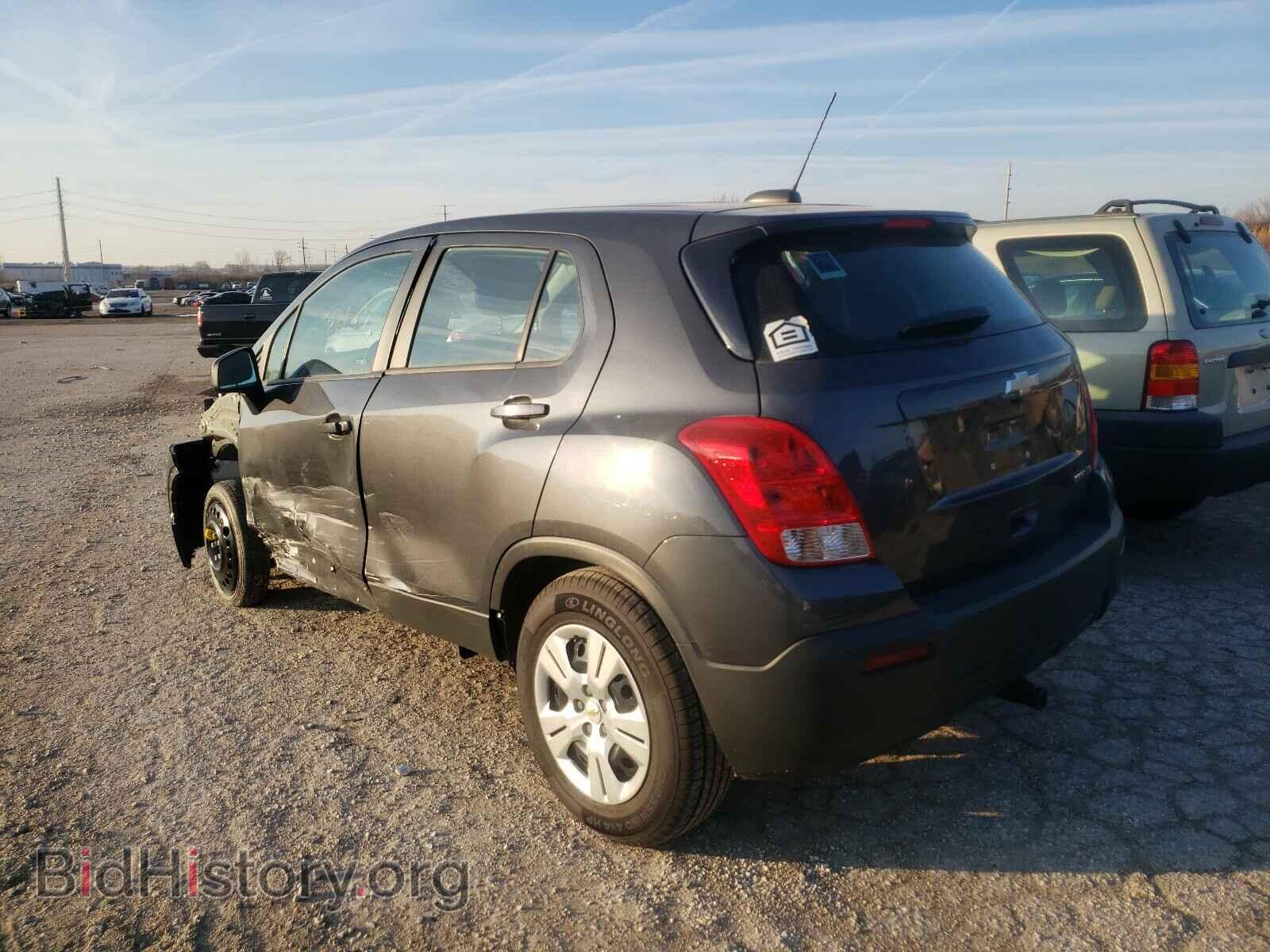 2016 CHEVROLET TRAX - VIN: 3GNCJKSB2GL280030 - Фото 3