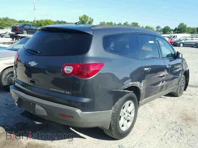 2012 CHEVROLET TRAVERSE - VIN: 1GNKRFED5CJ323706 - Фото 4