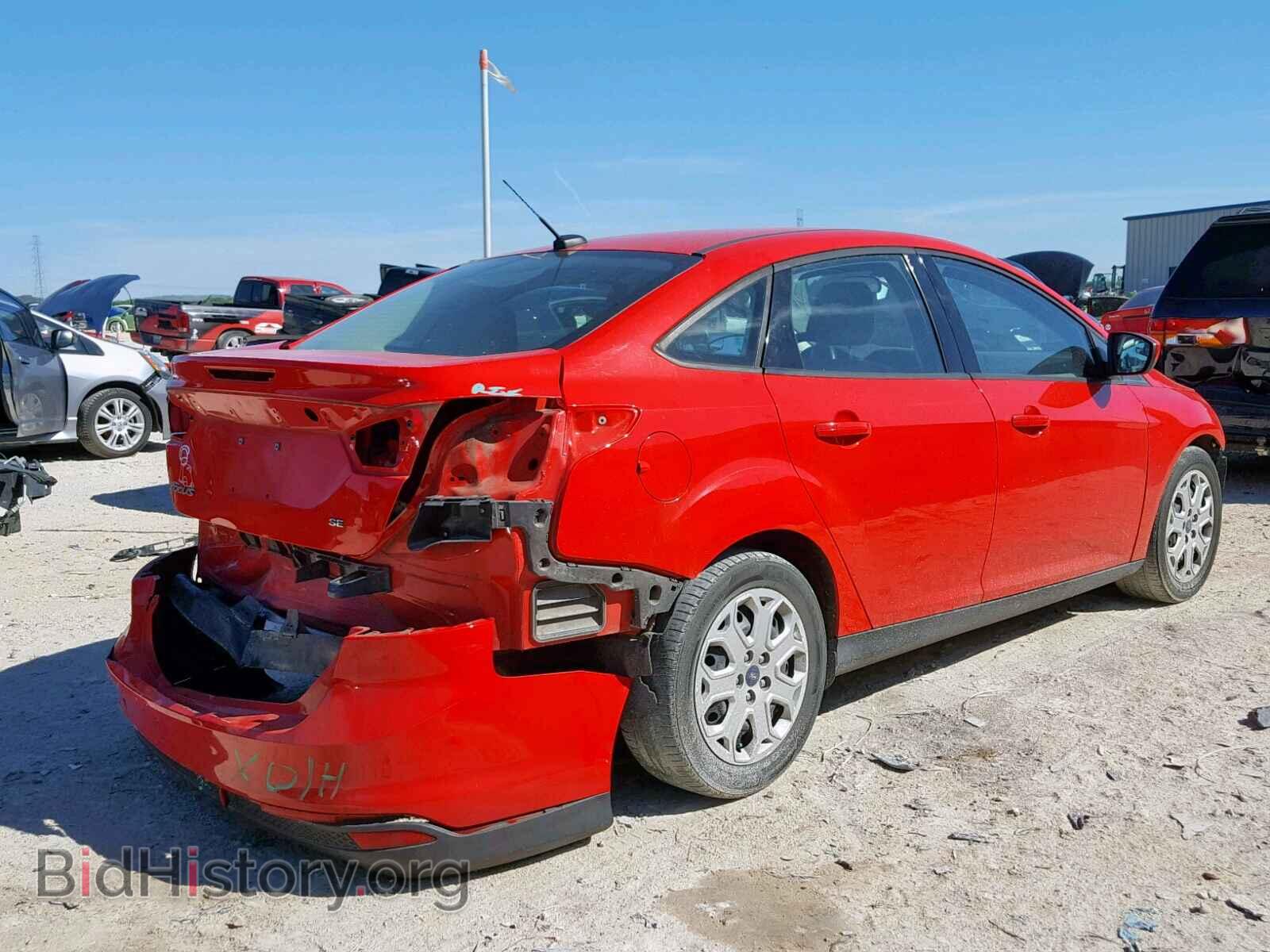 2012 FORD FOCUS SE - VIN: 1FAHP3F25CL354937 - Фото 4