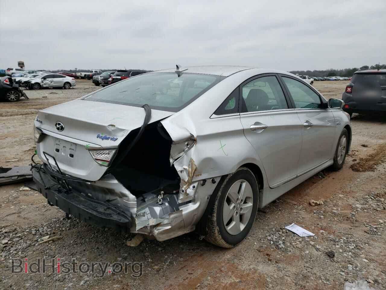 2011 HYUNDAI SONATA - VIN: KMHEC4A43BA006339 - Фото 4