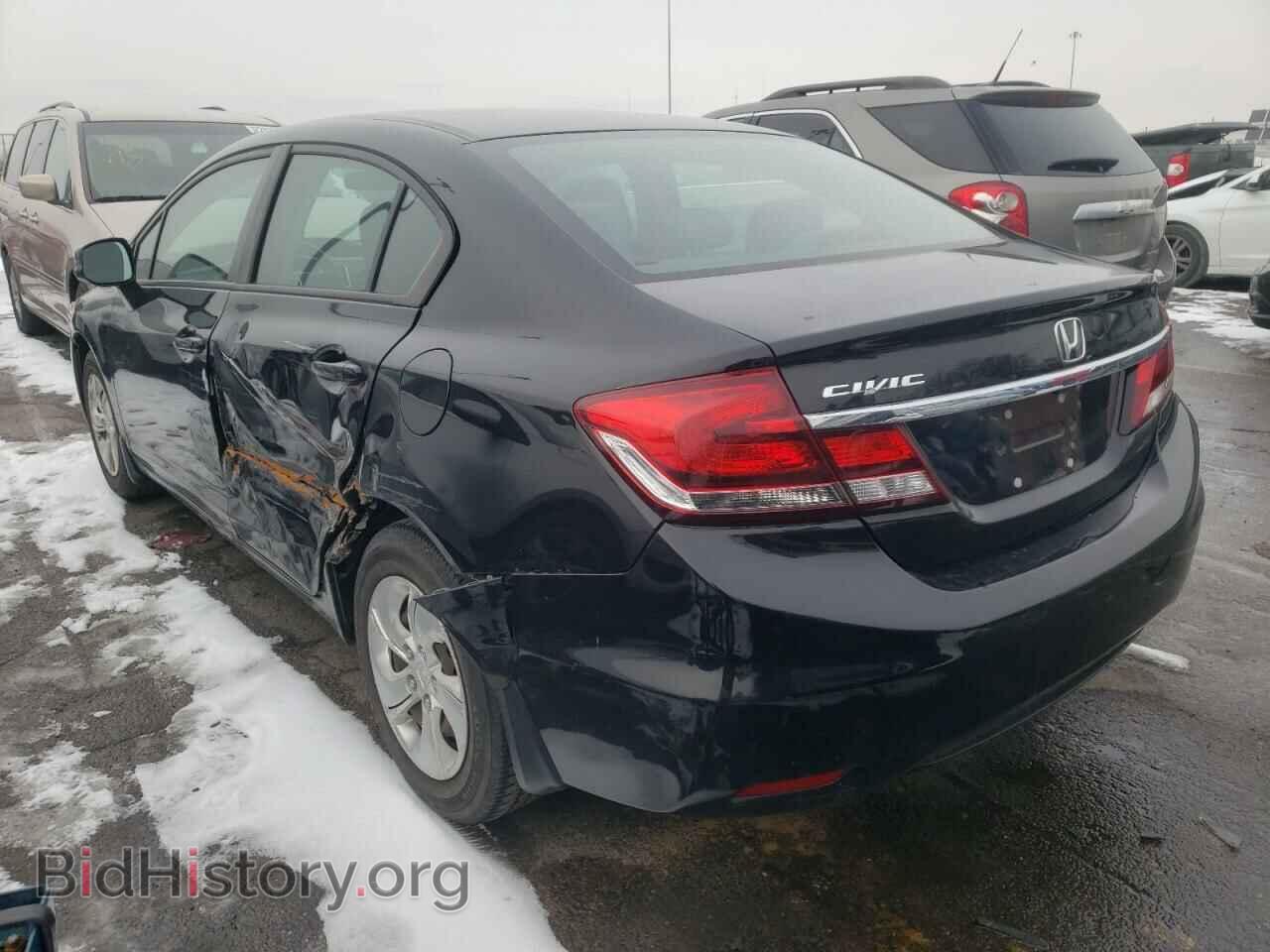 2013 HONDA CIVIC - VIN: 19XFB2F56DE019555 - Фото 3