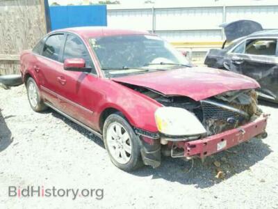 2005 Ford FIVE HUNDR, красный — VIN 1FAFP24145G121333, Copart