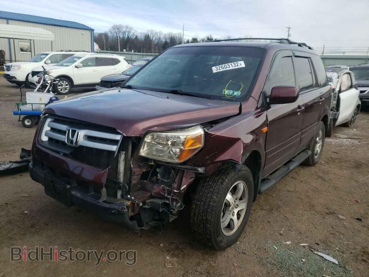 2007 HONDA PILOT - VIN: 5FNYF285X7B017879 - Фото 2