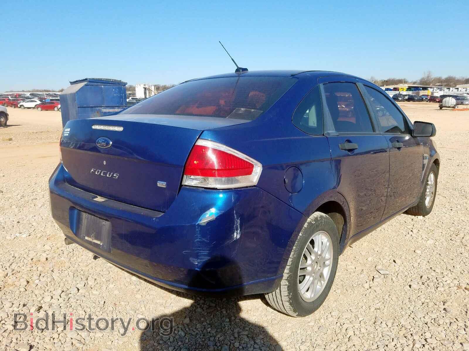 2008 FORD FOCUS - VIN: 1FAHP35N68W294961 - Фото 4