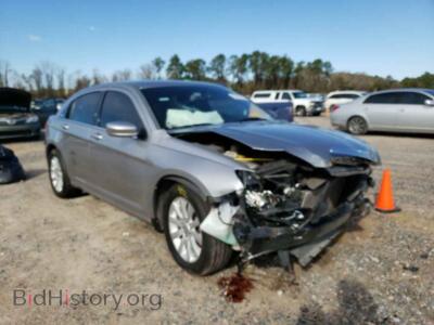 2013 Chrysler 200 200 Tourin, серебристый — VIN 1C3CCBBB9DN550034, Copart