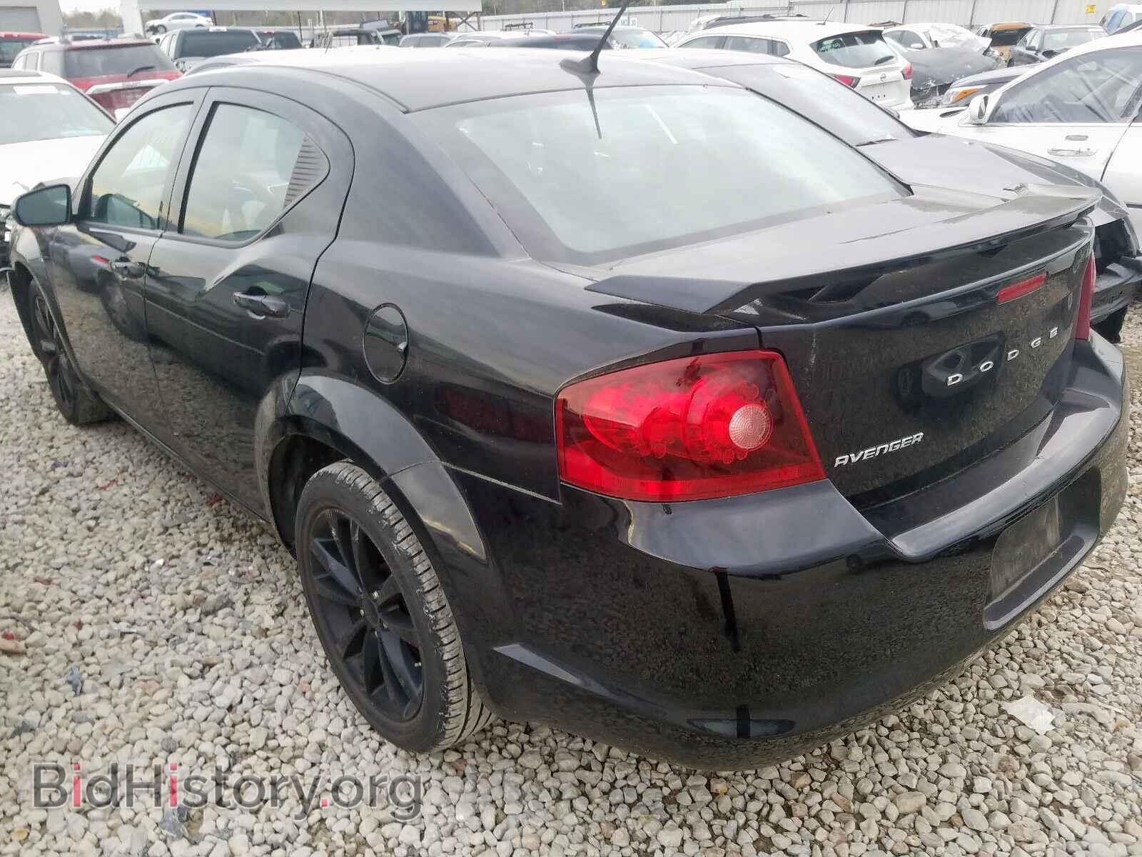 2013 DODGE AVENGER - VIN: 1C3CDZCGXDN628336 - Фото 3